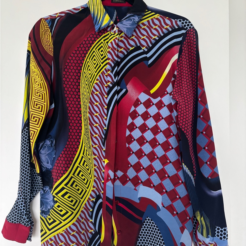 Versace 100% Silk Shirt